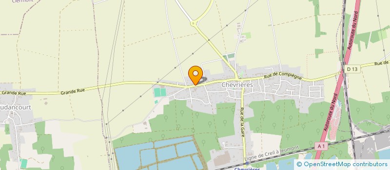 localisation de l'entreprise S.C.I. MAXIME  CHEVRIERES