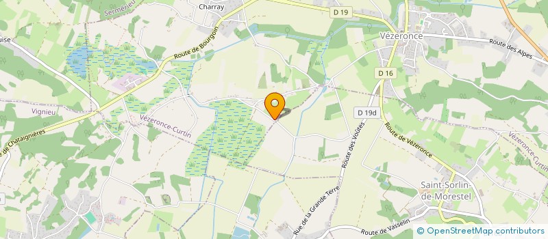 localisation de l'entreprise S.C.I. MAXIME  VEZERONCE-CURTIN