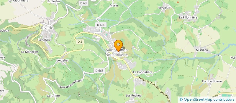 localisation de l'entreprise S.C.I. MCBR  CHABANIERE