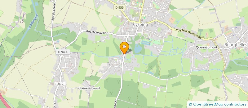 localisation de l'entreprise S.C.I. MEDICALE DU SART  CYSOING