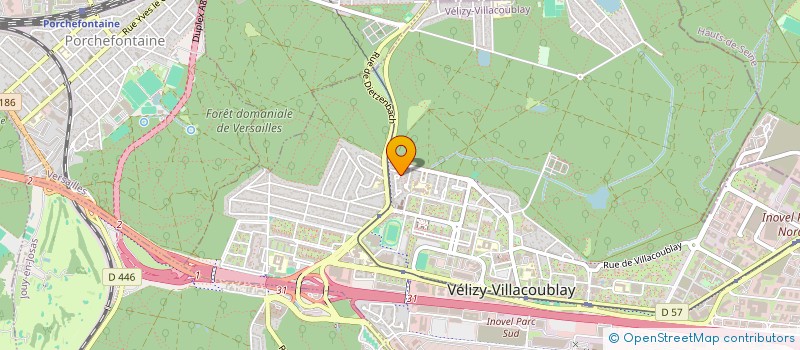 localisation de l'entreprise S.C.I. MENCEUR IMMOBILIER  VELIZY-VILLACOUBLAY