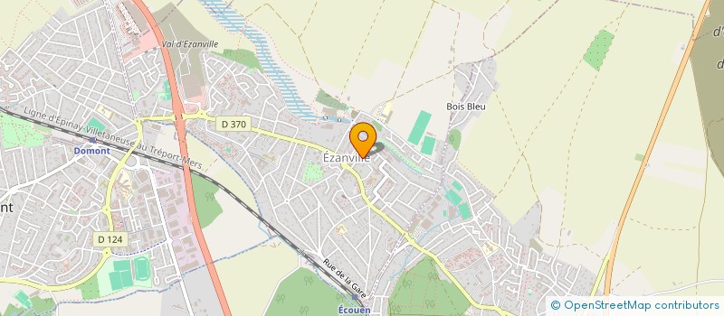 localisation de l'entreprise S.C.I. MERELLE - LE BERRE  EZANVILLE