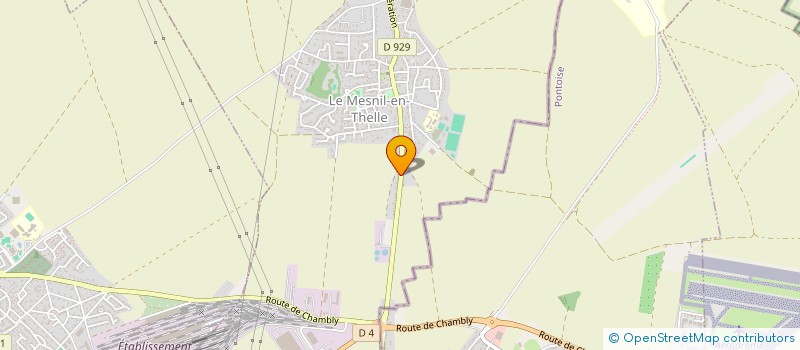localisation de l'entreprise S.C.I. MERESSE  LE MESNIL-EN-THELLE