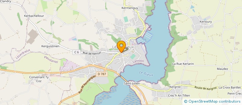 localisation de l'entreprise S.C.I. MES-ANGES  LEZARDRIEUX