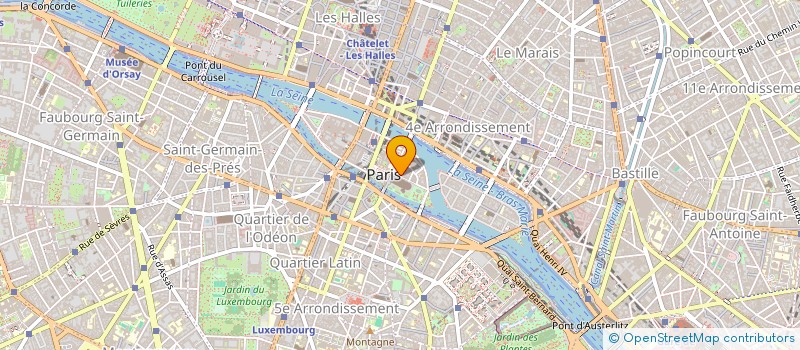 localisation de l'entreprise S.C.I MHM  PARIS