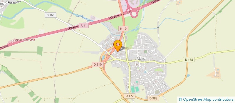 localisation de l'entreprise S.C.I. MIRACLE  ABLIS