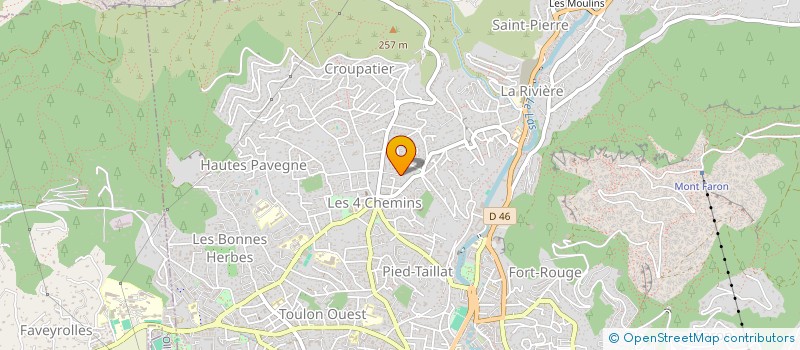 localisation de l'entreprise S.C.I MIRAMAR  TOULON