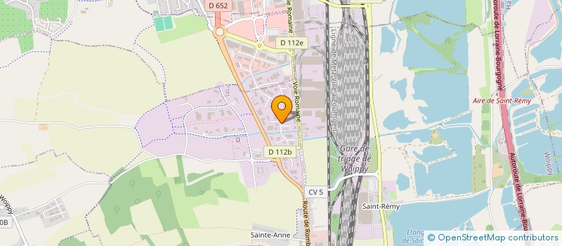 localisation de l'entreprise S.C.I. MISTRAL  NORROY-LE-VENEUR