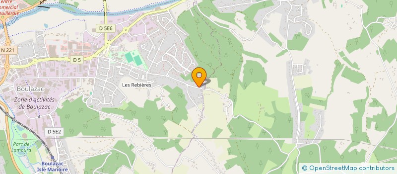 localisation de l'entreprise S.C.I. MISYL  BOULAZAC ISLE MANOIRE