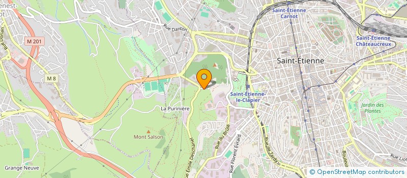 localisation de l'entreprise S.C.I MJJR  SAINT-ETIENNE