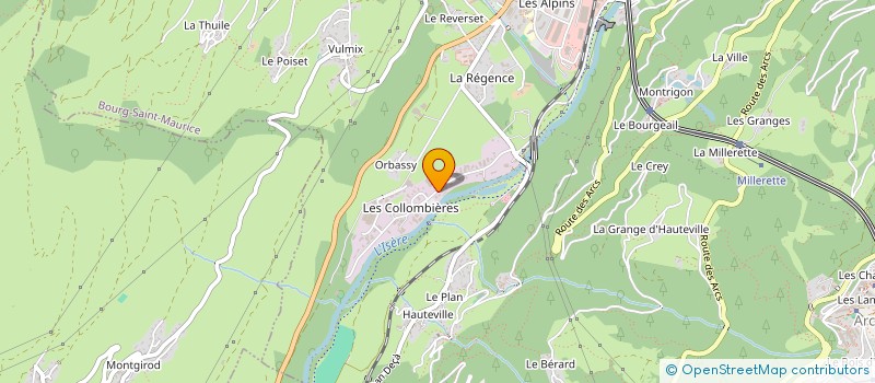 localisation de l'entreprise S.C.I. MJM  ROSIERES-PRES-TROYES