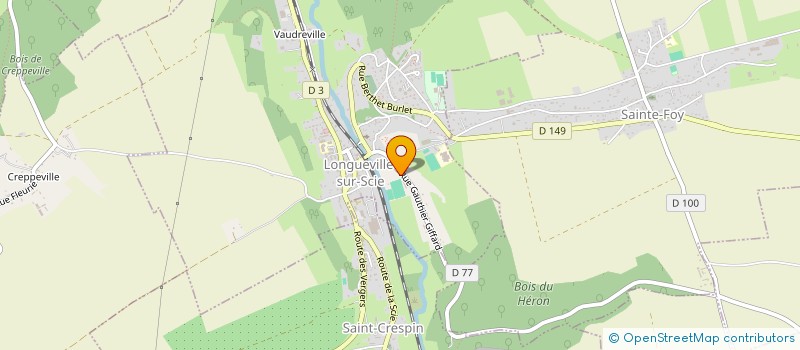 localisation de l'entreprise S.C.I MJS2  LONGUEVILLE-SUR-SCIE