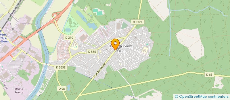 localisation de l'entreprise S.C.I. MLGP-60  LACROIX-SAINT-OUEN