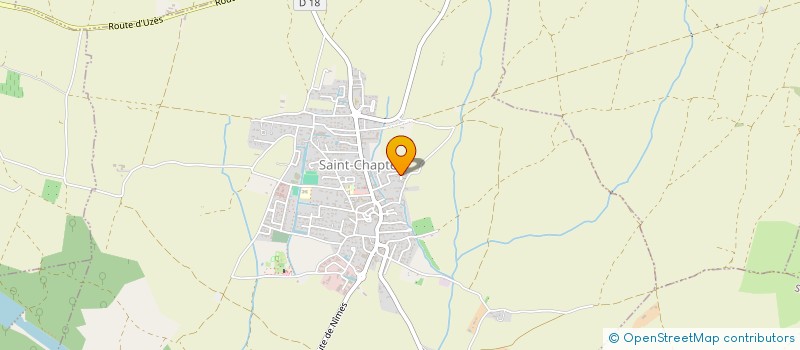 localisation de l'entreprise S.C.I MOINDROT FAMILY  SAINT-CHAPTES