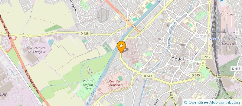 localisation de l'entreprise S.C.I. MON BIEN-ETRE à DOUAI