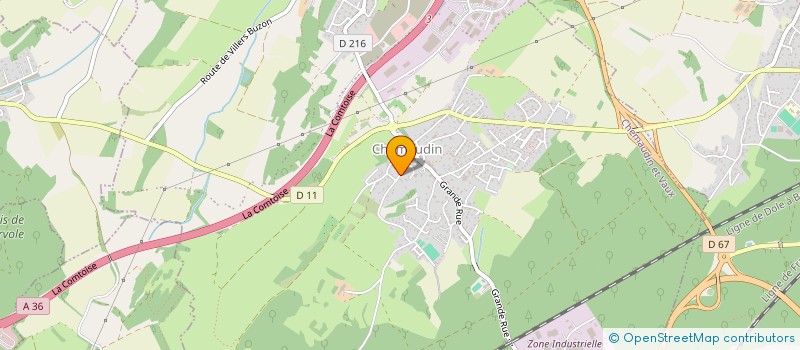 localisation de l'entreprise S.C.I. MONLLOR'S  CHEMAUDIN ET VAUX