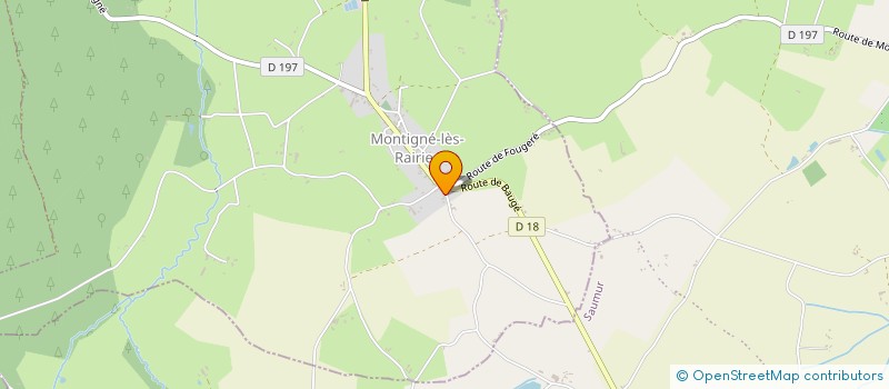 localisation de l'entreprise S.C.I. MOREAU LANGLAIS  BARACE