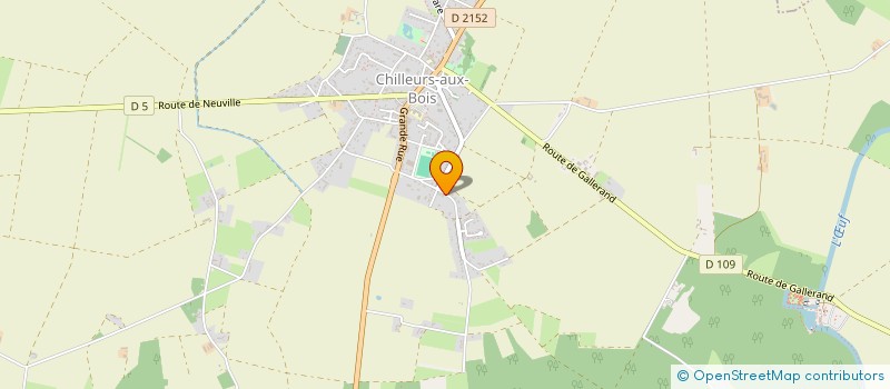 localisation de l'entreprise S.C.I MORIN ANDSEY à CHILLEURS-AUX-BOIS