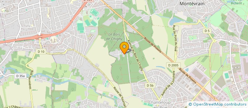 localisation de l'entreprise S.C.I. MORVILLEZ  CHANTELOUP-EN-BRIE