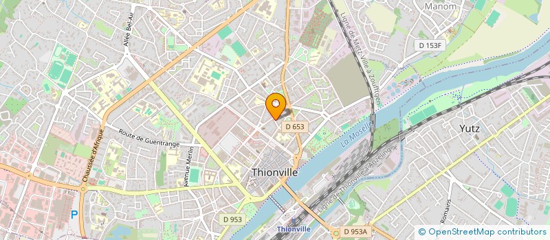 localisation de l'entreprise S.C.I. MUSCHERT à THIONVILLE