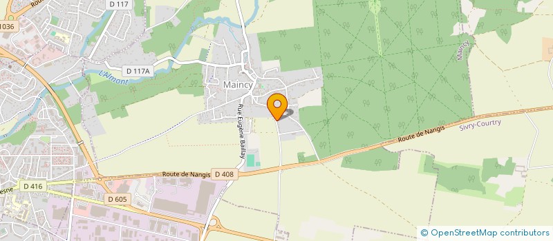 localisation de l'entreprise S.C.I MYLIS  MAINCY