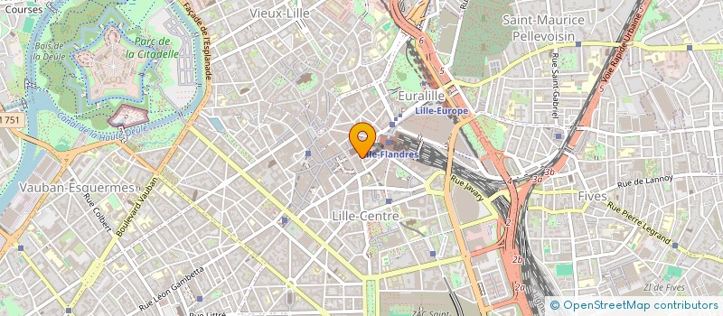 localisation de l'entreprise S.C.I. MYRIAM à LILLE