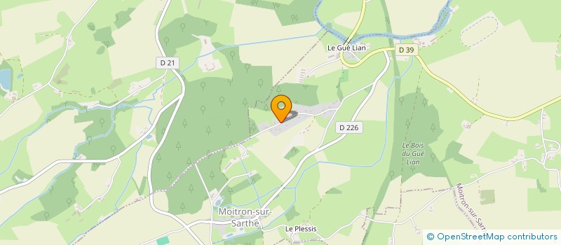 localisation de l'entreprise S.C.I. N3A  MOITRON-SUR-SARTHE