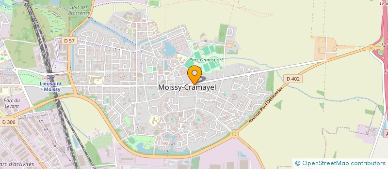 localisation de l'entreprise S.C.I. NAOS IMMOBILIER  MOISSY-CRAMAYEL