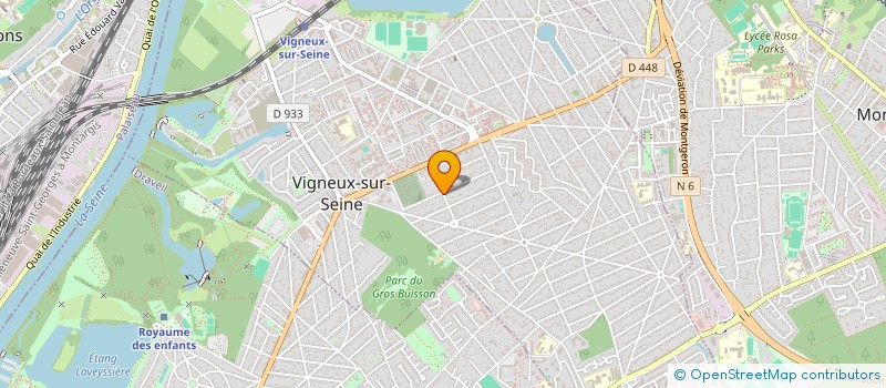 localisation de l'entreprise S.C.I. NAPOLEON à VIGNEUX-SUR-SEINE