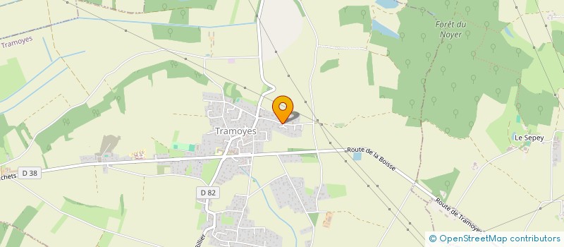 localisation de l'entreprise S.C.I. NEFF 26  TRAMOYES