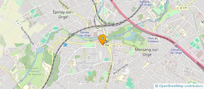 localisation de l'entreprise S.C.I. NEJMA IMMO à VILLEMOISSON-SUR-ORGE