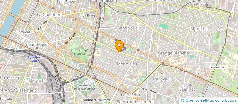 localisation de l'entreprise S.C.I NEMO  LYON