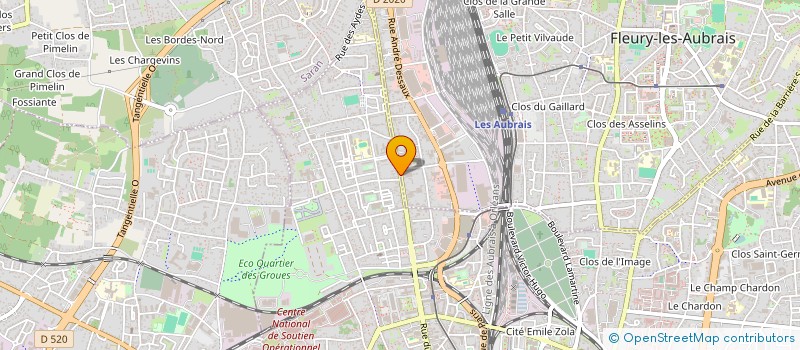 localisation de l'entreprise S.C.I NEO à ORLEANS