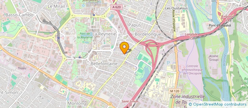 localisation de l'entreprise S.C.I NETADJ à TOULOUSE
