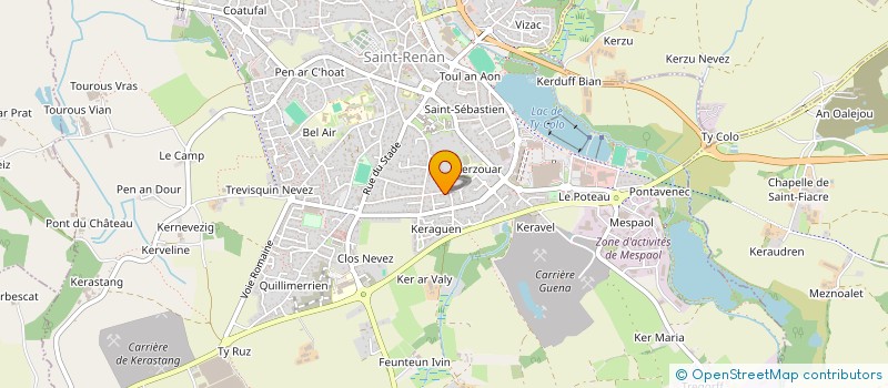 localisation de l'entreprise S.C.I. NFA  SAINT-RENAN