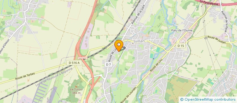 localisation de l'entreprise S.C.I. NICO  JUILLAN