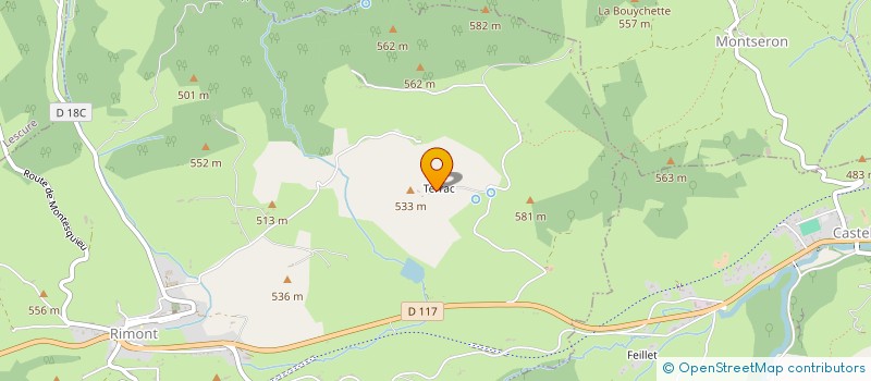 localisation de l'entreprise S.C.I. NIDELYNE à RIMONT