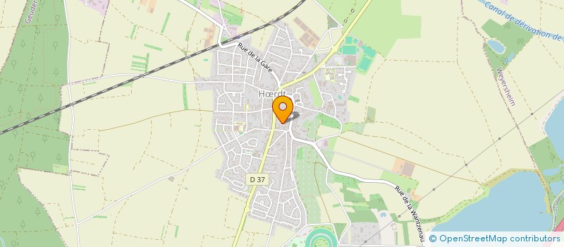 localisation de l'entreprise S.C.I. NIEDERMATT  HRDT