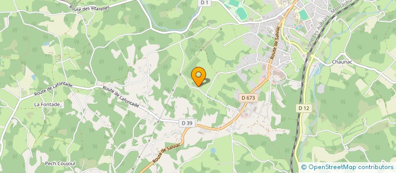 localisation de l'entreprise S.C.I. NIGLO  GOURDON