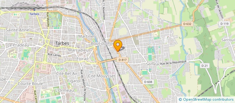 localisation de l'entreprise S.C.I. NINOUK  SEMEAC