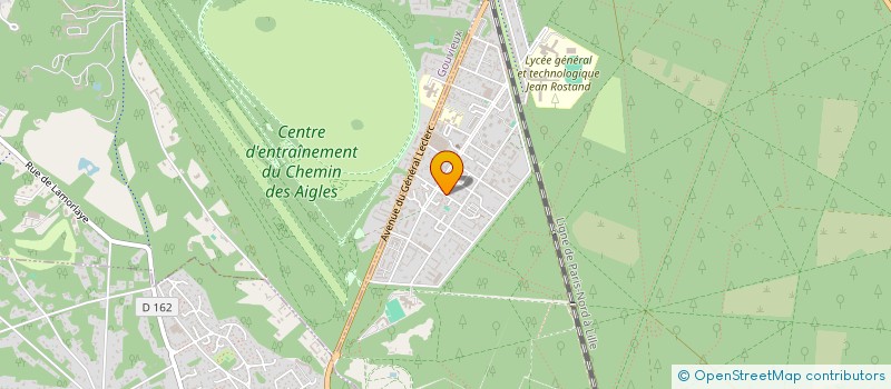 localisation de l'entreprise S.C.I. NIPPS  CHANTILLY