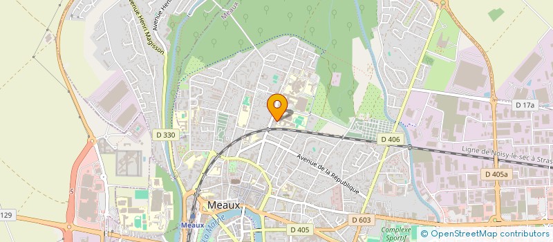 localisation de l'entreprise S.C.I NJC à MEAUX