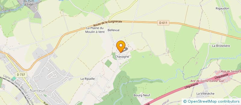 localisation de l'entreprise S.C.I. NMBS IMMOBILIER  NANTEUIL