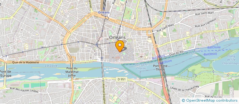 localisation de l'entreprise S.C.I NOLWENN à ORLEANS