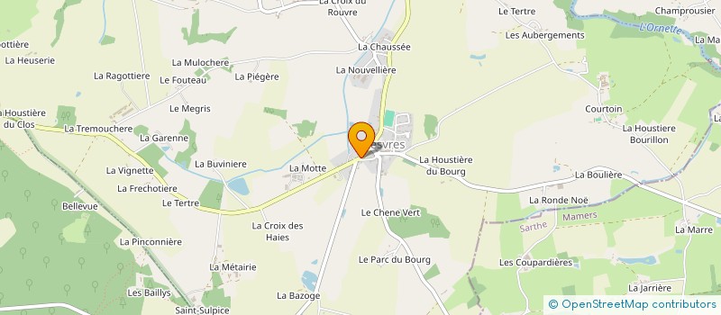 localisation de l'entreprise S.C.I. NORMANDIE M.S.  GESVRES