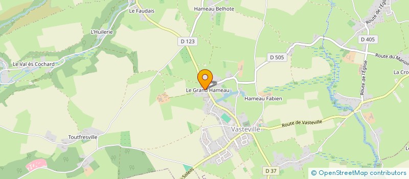 localisation de l'entreprise S.C.I. OCEANE  LA HAGUE