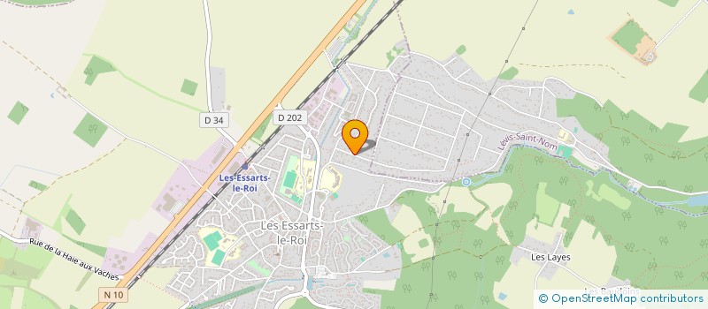 localisation de l'entreprise S.C.I. OCEVANE  LES ESSARTS-LE-ROI