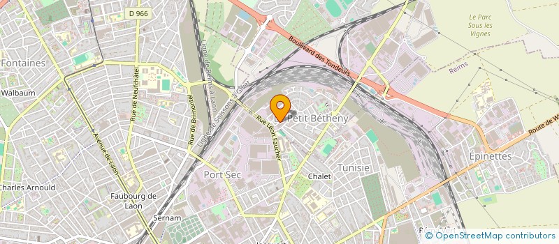 localisation de l'entreprise S.C.I. ONZE  BETHENY