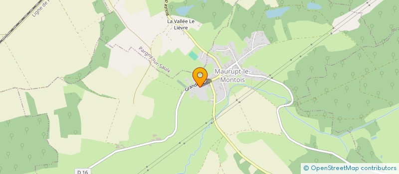 localisation de l'entreprise S.C.I. ORNORM  MAURUPT-LE-MONTOIS