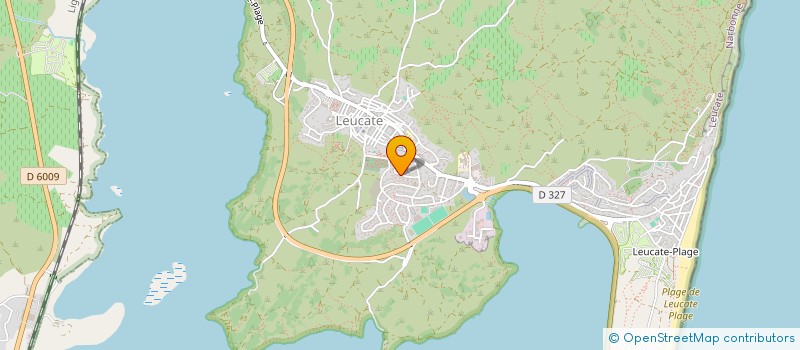 localisation de l'entreprise S.C.I. OSTIN à LEUCATE